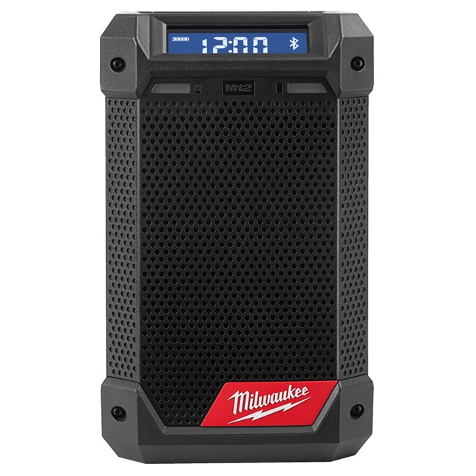 MILWAUKEE M12 Cordless Radio Charger M12 RCDAB+-0 MILWAUKEE M12 Cordless Radio Charger M12 RCDAB+-0