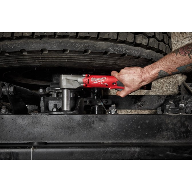 MILWAUKEE M12 FUEL Right Angle Impact Wrench M12 FRAIWF12-0 8