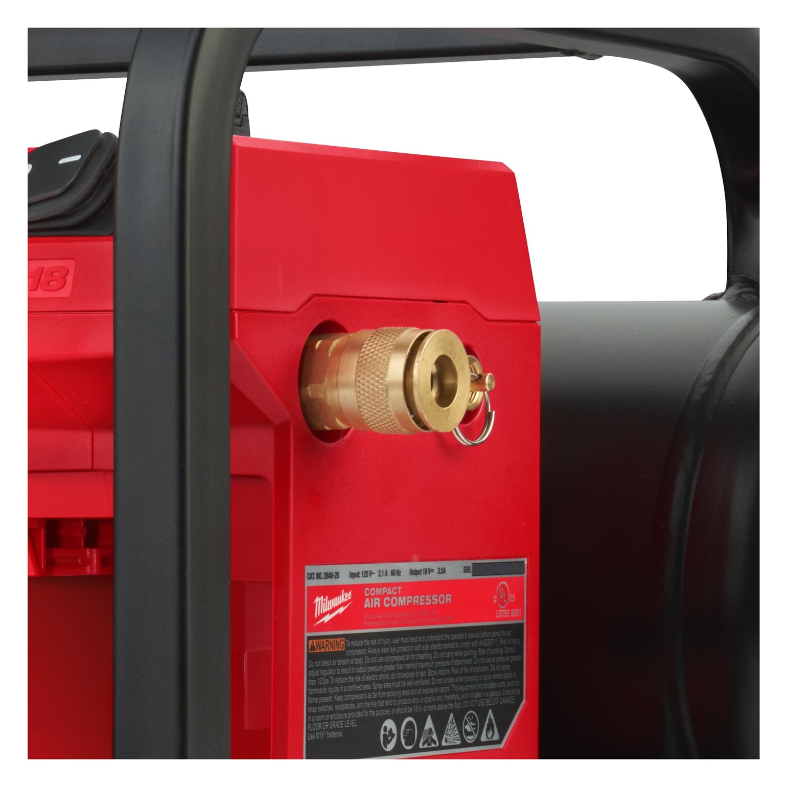 MILWAUKEE M18 FUEL Cordless Air Compressor 5