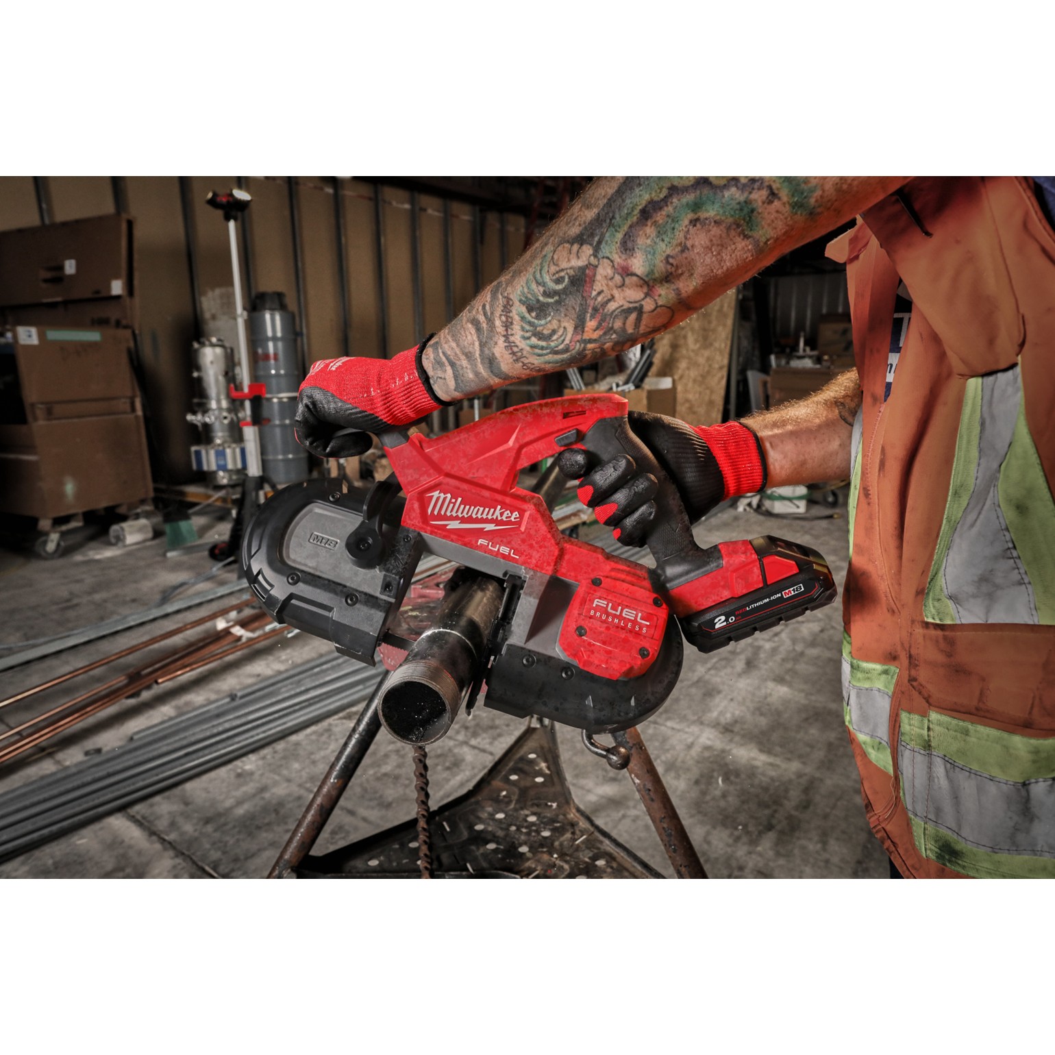 MILWAUKEE M18 FUEL Cordless Band Saw 85mm 3