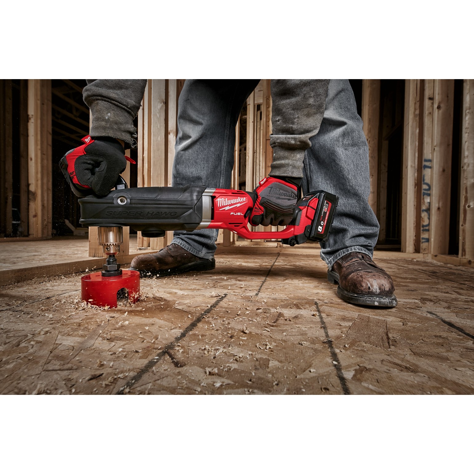 MILWAUKEE M18 FUEL Cordless Right Angle Drill Driver 6