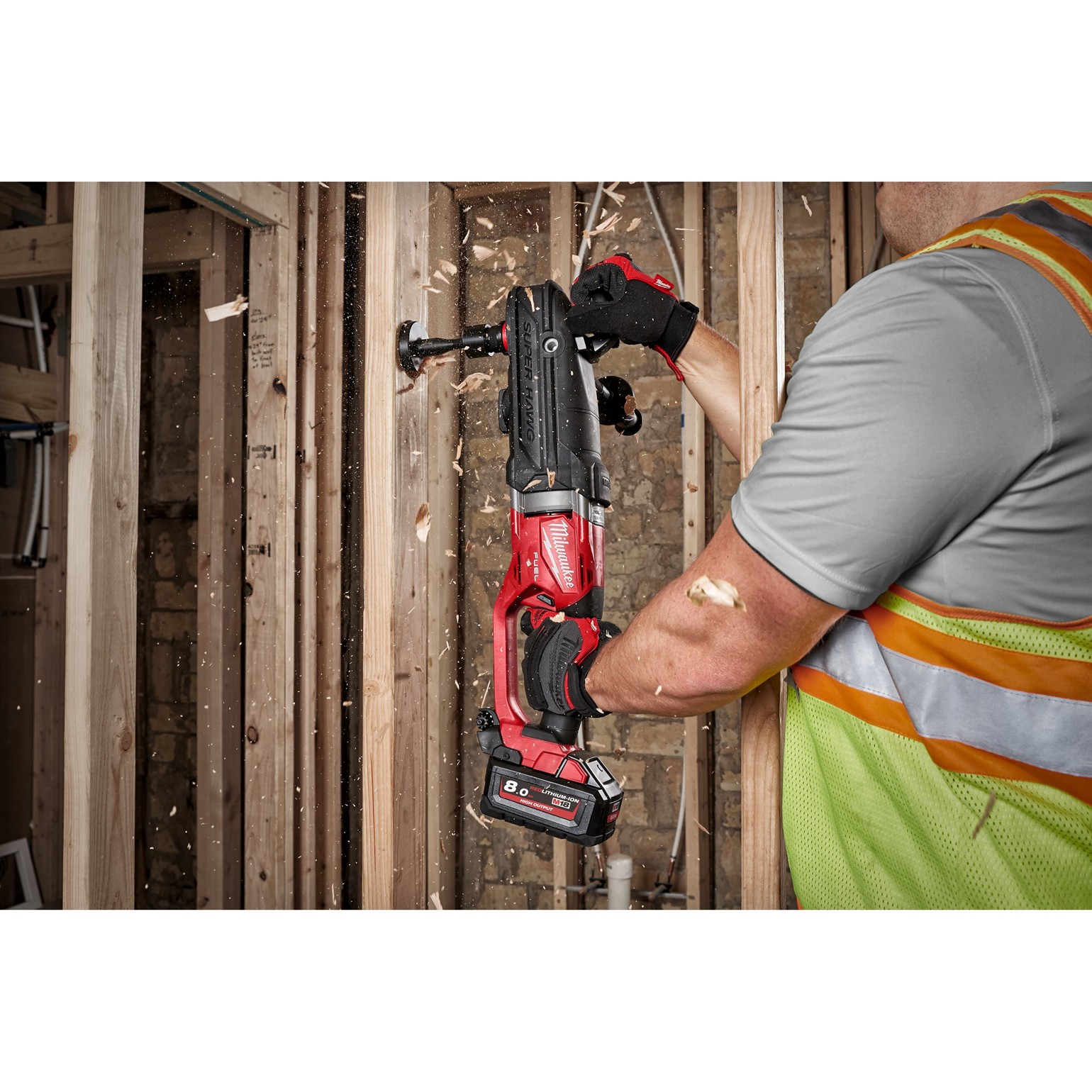 MILWAUKEE M18 FUEL Cordless Right Angle Drill Driver 7