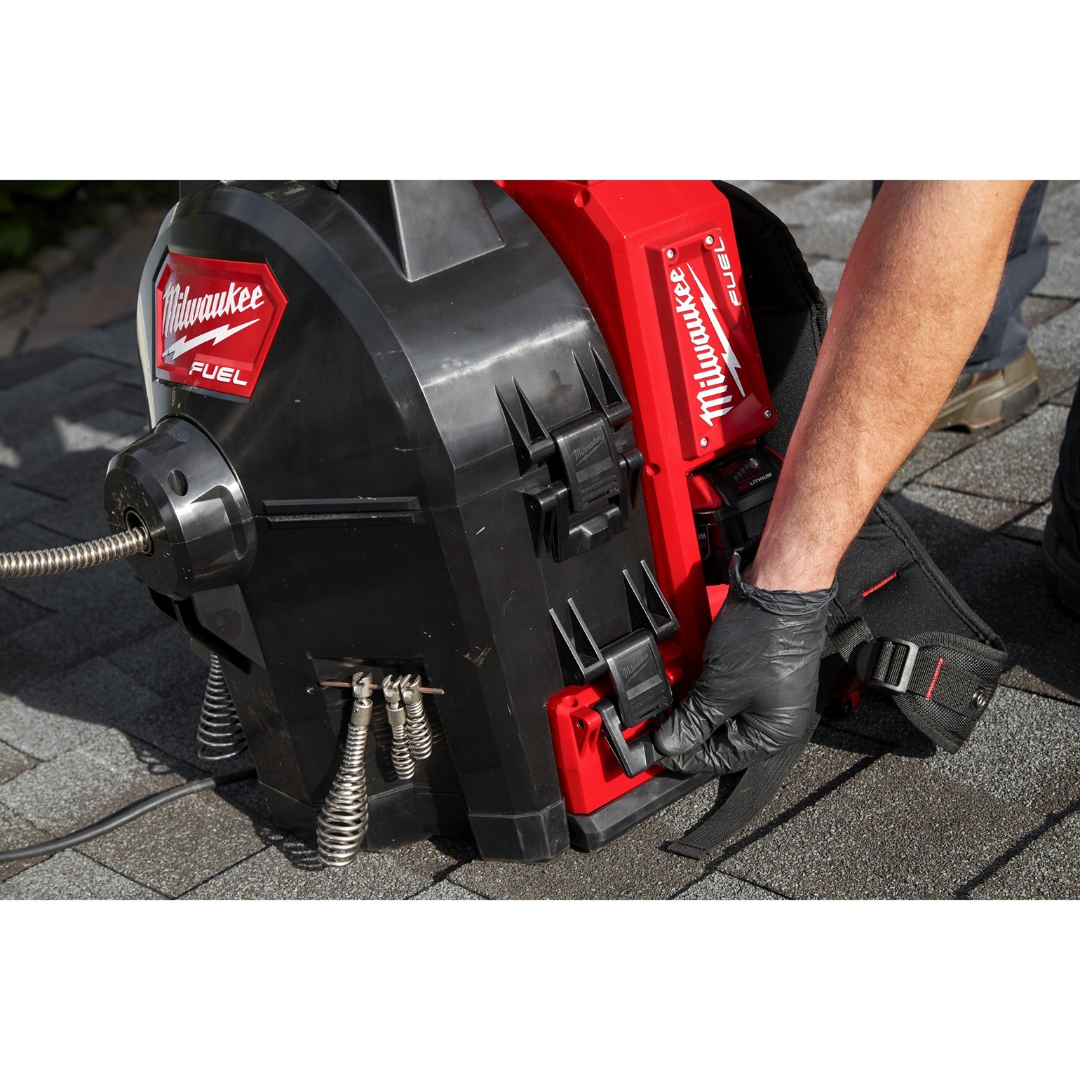 MILWAUKEE M18 FUEL Free Standing Drain Cleaner 6