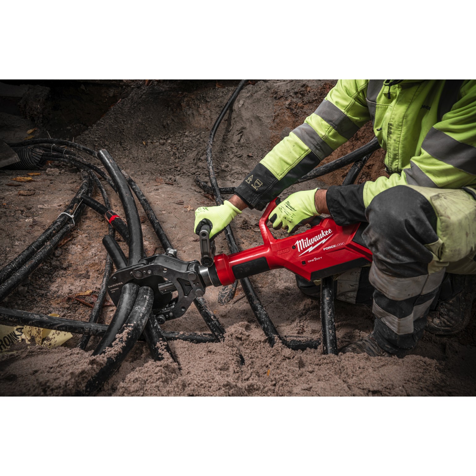 MILWAUKEE M18 Hydraulic Safety Cable Cutter Kit 125mm 4