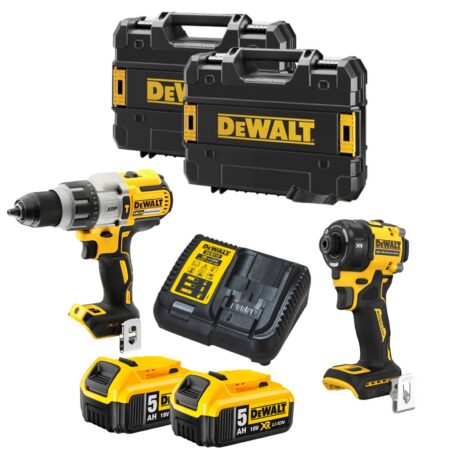 DEWALT 18V Hammer Drill and Impact Driver Kit DWCOMBO51