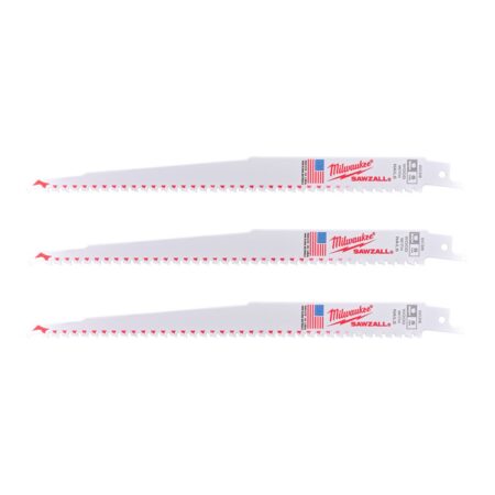 Milwaukee SAWZALL Wood With Nail Demolition Blades