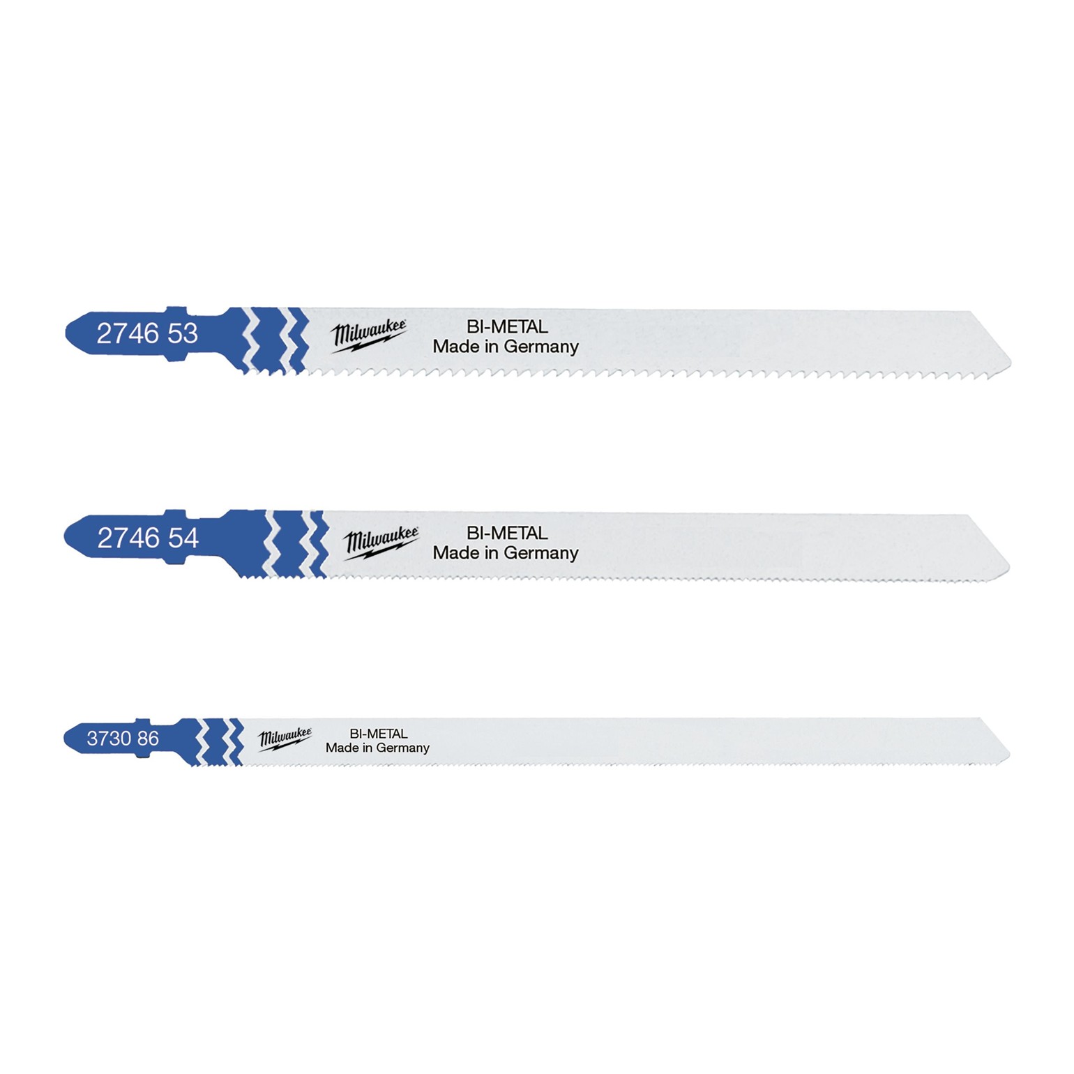 MILUNIBMETJIGBLA Milwaukee Bi-Metal Jigsaw Blades