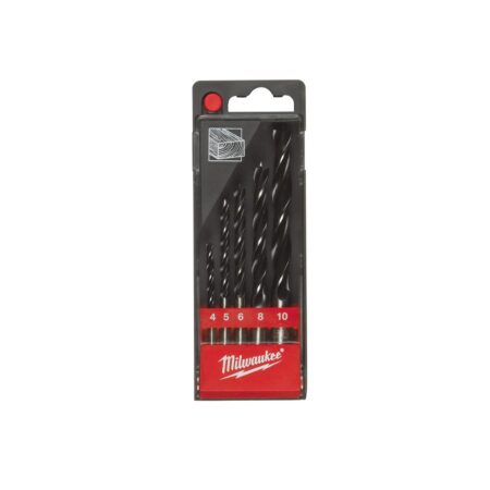 MILWAUKEE Brad Point Drill Bit Set 5-Piece