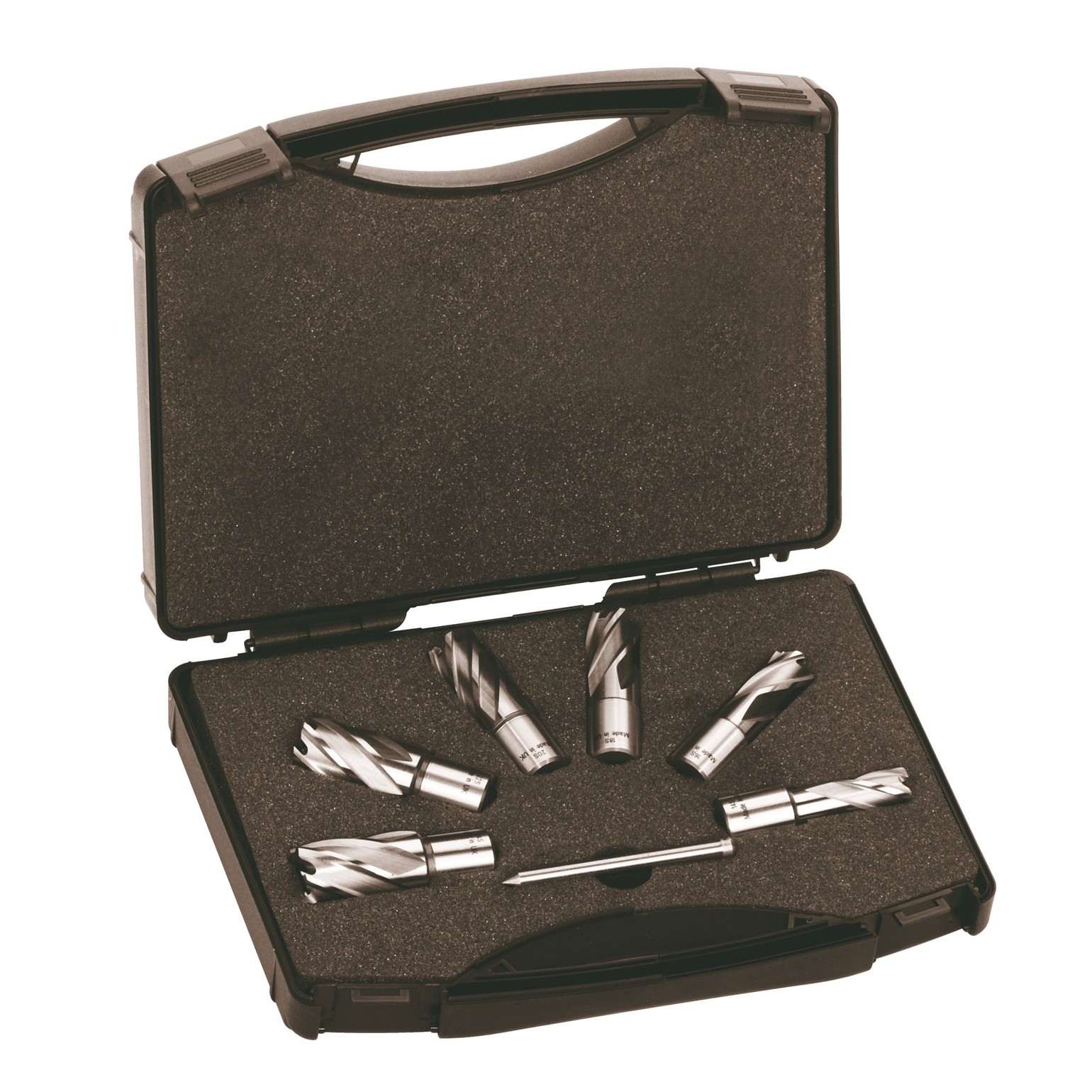 MILWAUKEE HSS Annular Cutters Set 6-Piece MILWAUKEE HSS Annular Cutters Set 6-Piece