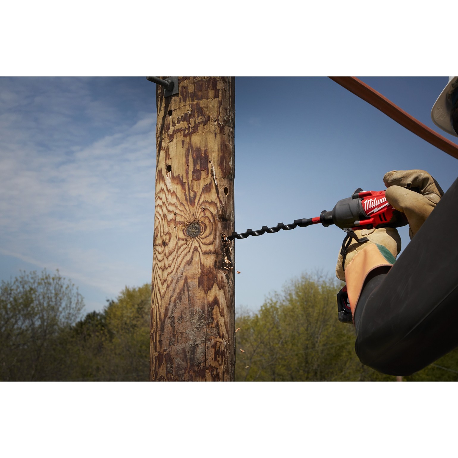 MILWAUKEE Impact Wood Auger Bit Long 22 x 460mm 5